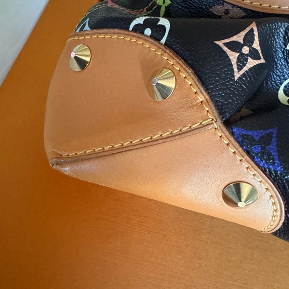 Louis Vuitton Multicolor Monogram Bag Judy Vintage Authentic - Picture 5 of 13